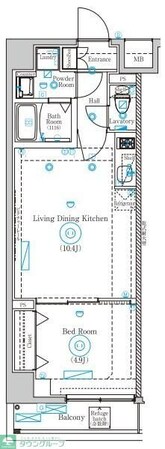 Mind Shimurasakaueの物件間取画像